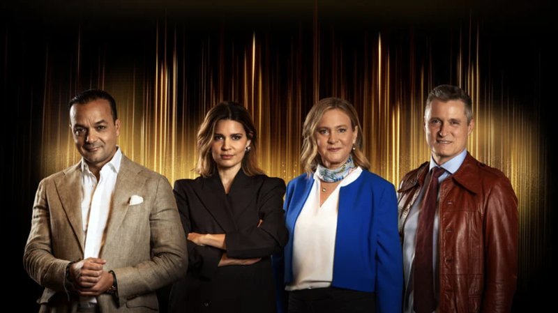Draknästet-juryn 2024. Foto: SVT Draknästet-juryn 2024. Foto: SVT